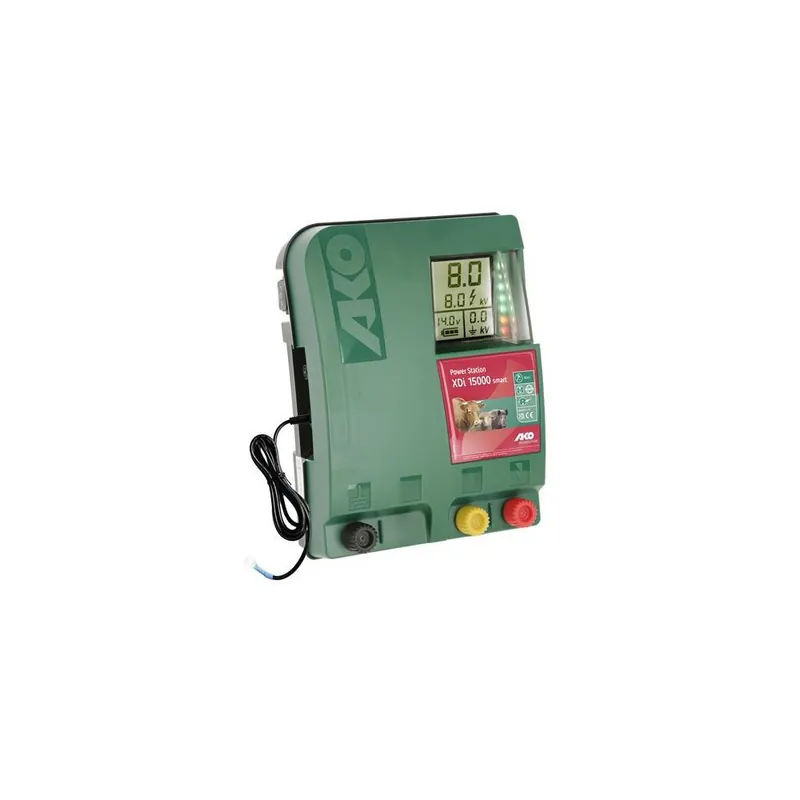 Must-Have Zdroj pro elektrický ohradník AKO Power Station XDi 15000 smartGPS, kombinovaný, 15 J