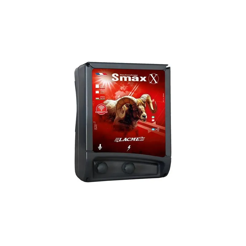 Zlevněný Zdroj pro elektrický ohradník LACME SMAX X, Connect‘LD, bateriový, 3 J