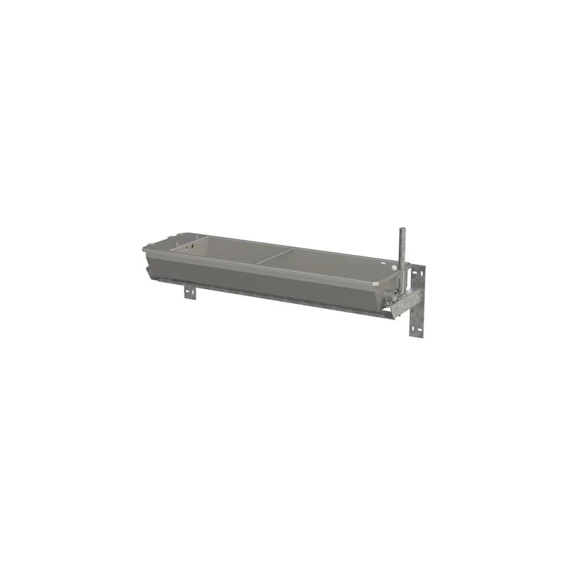 Vyhřívaný výklopný nerezový žlab na zeď Kerbl, 70 l, 200 W, 24 V Nejlepší Volba