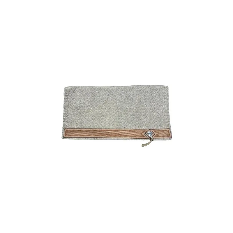 Ověřený Westernový zdobený showpad 34x36 Pool‘s, béžový