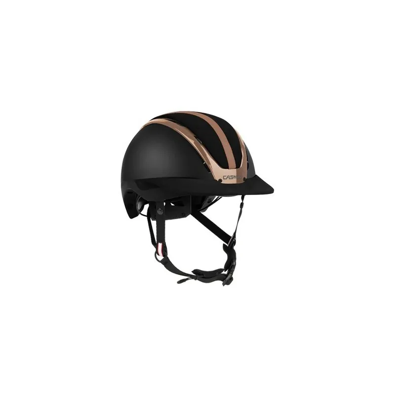 Jezdecká přilba Casco Duell One, černá/rosegold - vel. M (55-57cm) Poslední Šance
