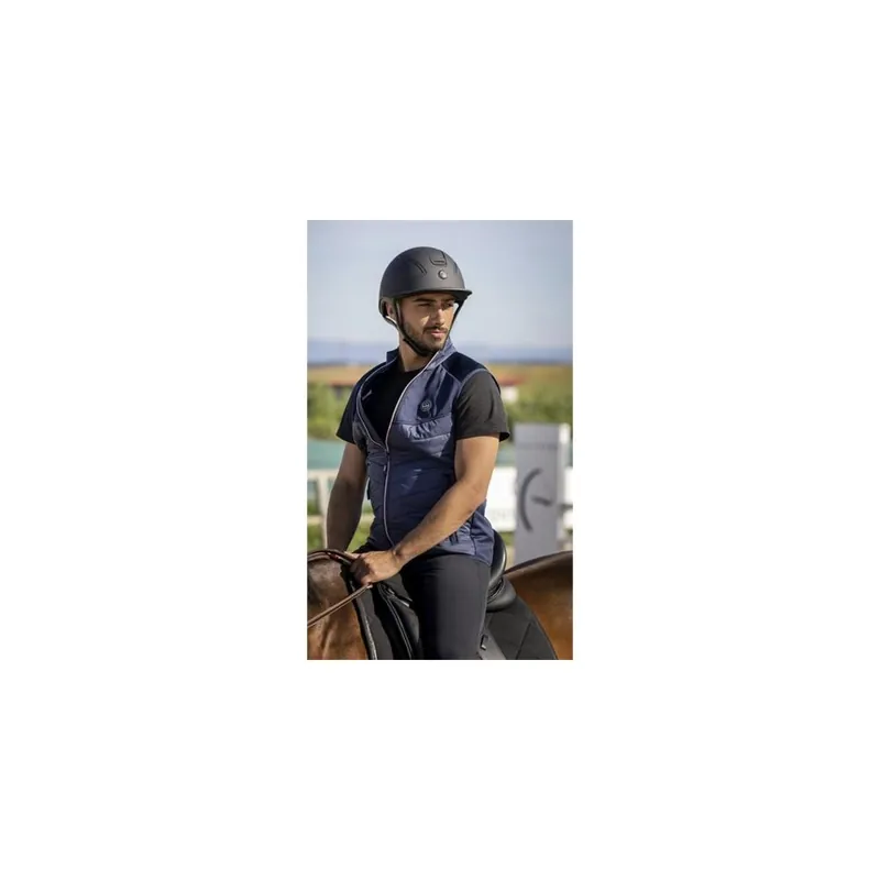 Bezpečná Platba Pánská vesta Equitheme Jules, modrá