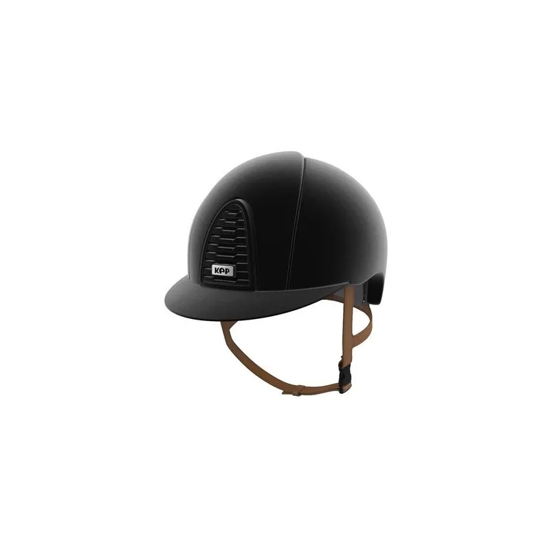 Levný Jezdecká přilba KEP Cromo 2.0 Velvet, černá, M