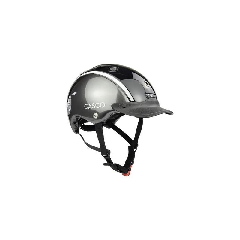 Přilba jezdecká Casco Nori Moonbeam, šedo-černá, vel. XS Koupit Online