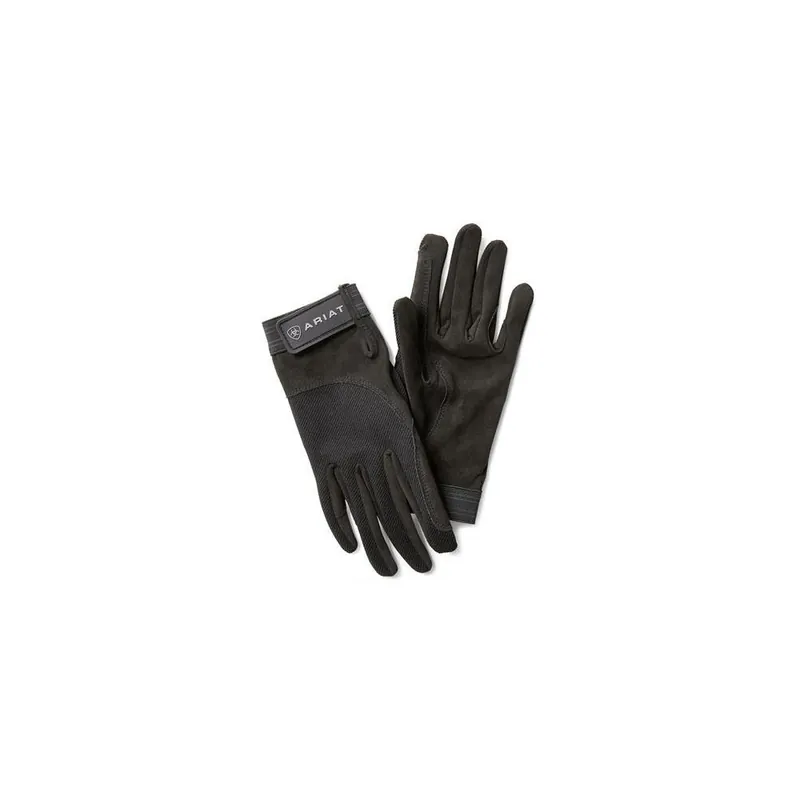 Cenově Výhodný Jezdecké rukavice Ariat TEK Grip, černé
