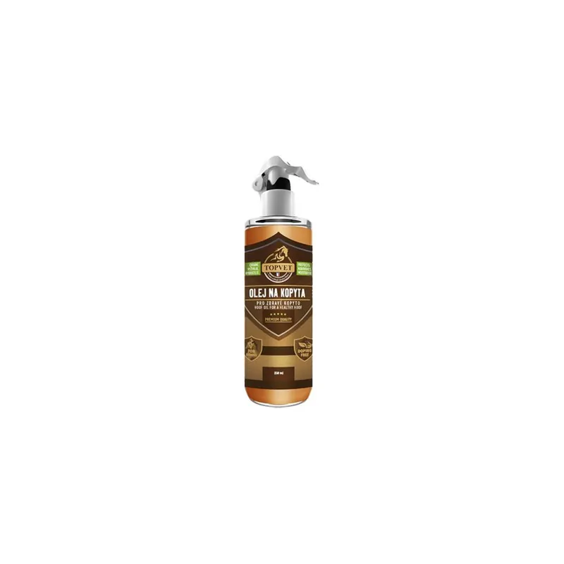 Olej na zdravá kopyta Topvet - 250 ml Must-Have