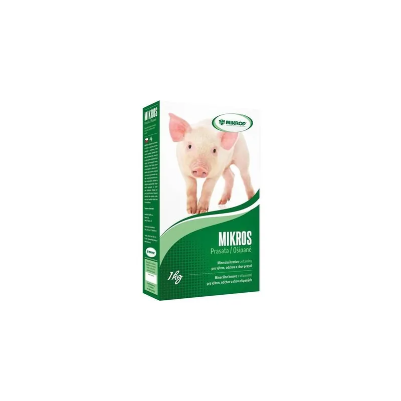 Výhodná Nabídka Minerální doplněk MIKROS prasata s vitamíny, 1 kg