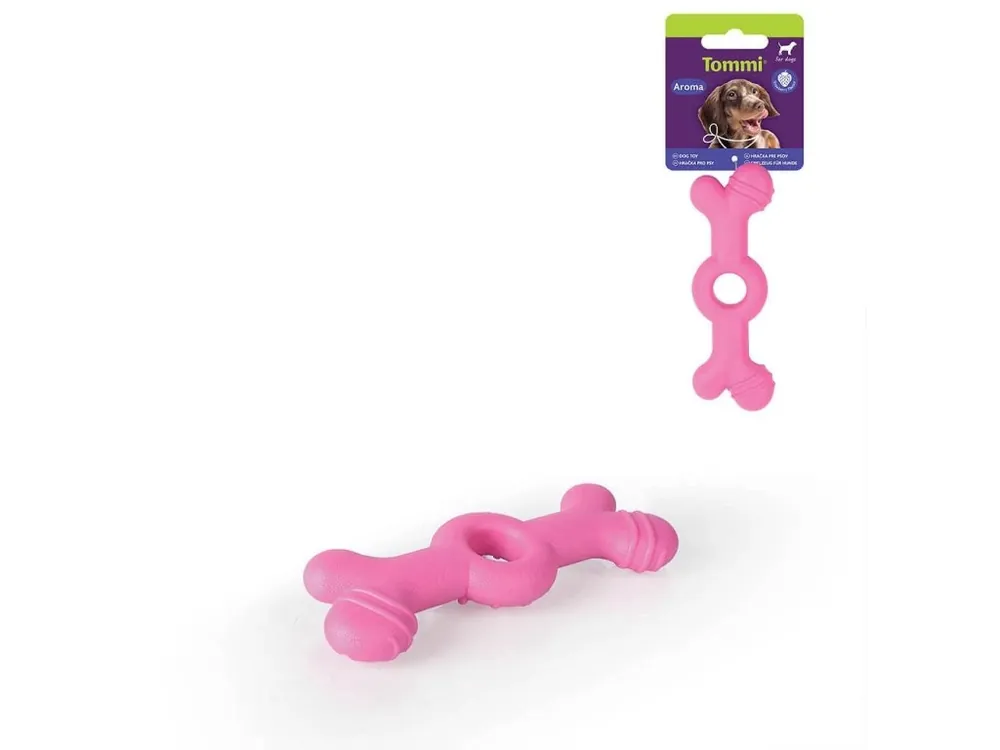 Tommi Aroma kost malá, růžová 14cm Autentický