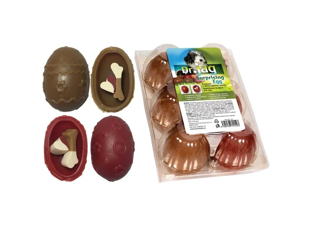 Značkový Dr.Jag Surprising Eggs, 6x 68 g