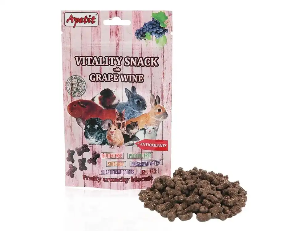 Akce Apetit Vitality snack s hroznovým vínem 80g