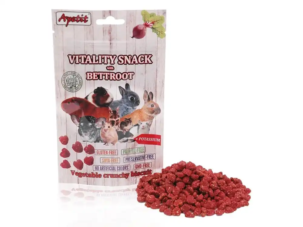 Bezpečná Platba Apetit Vitality snack s červenou řepou 80g