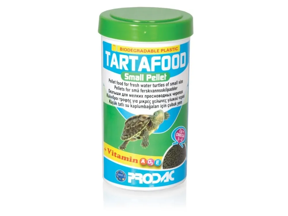 Prodac Tartafood SMALL peletky, 75g Nakupujte Hned