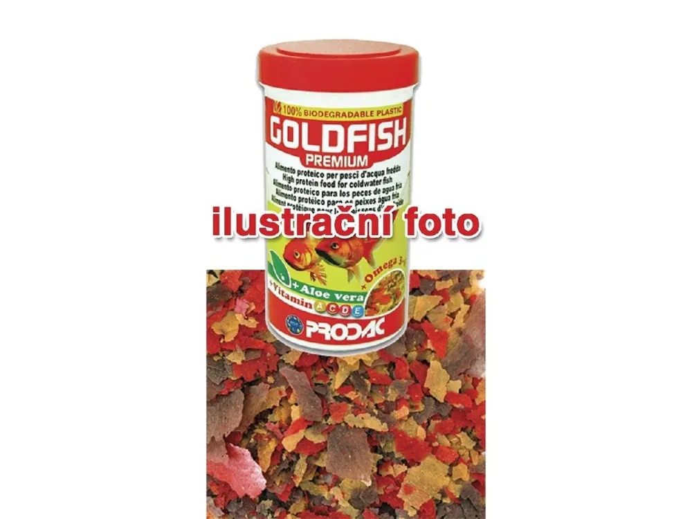 Jen Po Omezenou Doba Prodac Goldfish Premium, 50 g