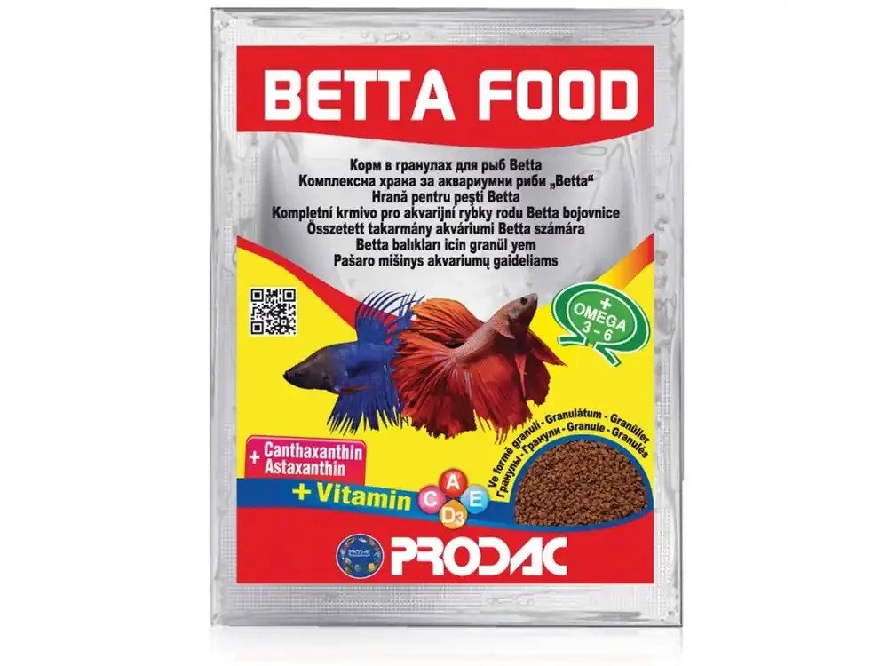 Prodac Betta Food, 12g/sáček Horká Nabídka