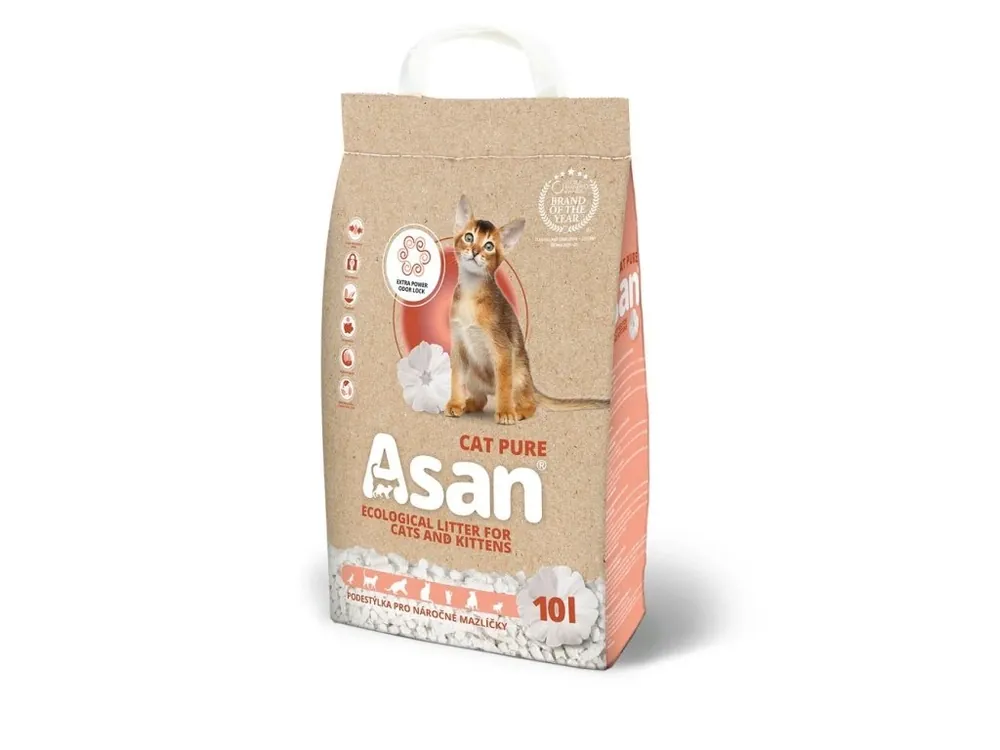 Asan Cat Pure, 10l Odeslání Ihned