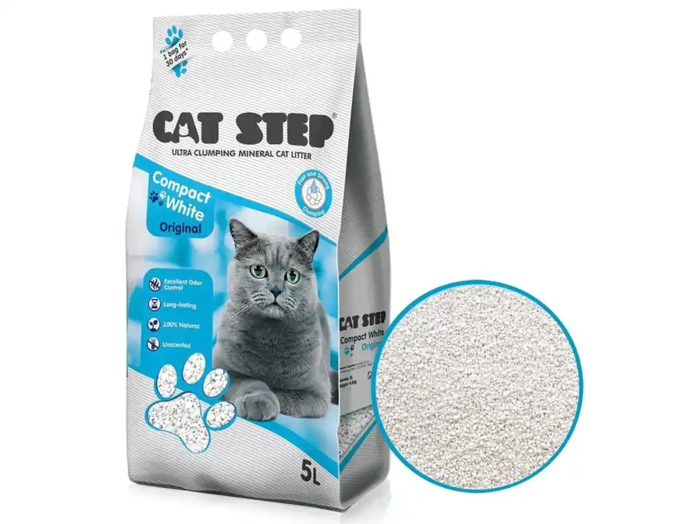Akční Nabídka Cat Step Compact White Original 5l