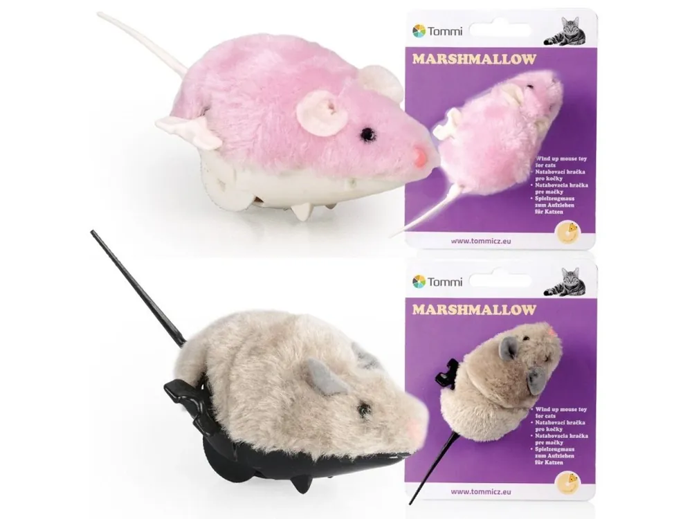 Myška Marshmallow na klíček, 8cm Nejprodávanější