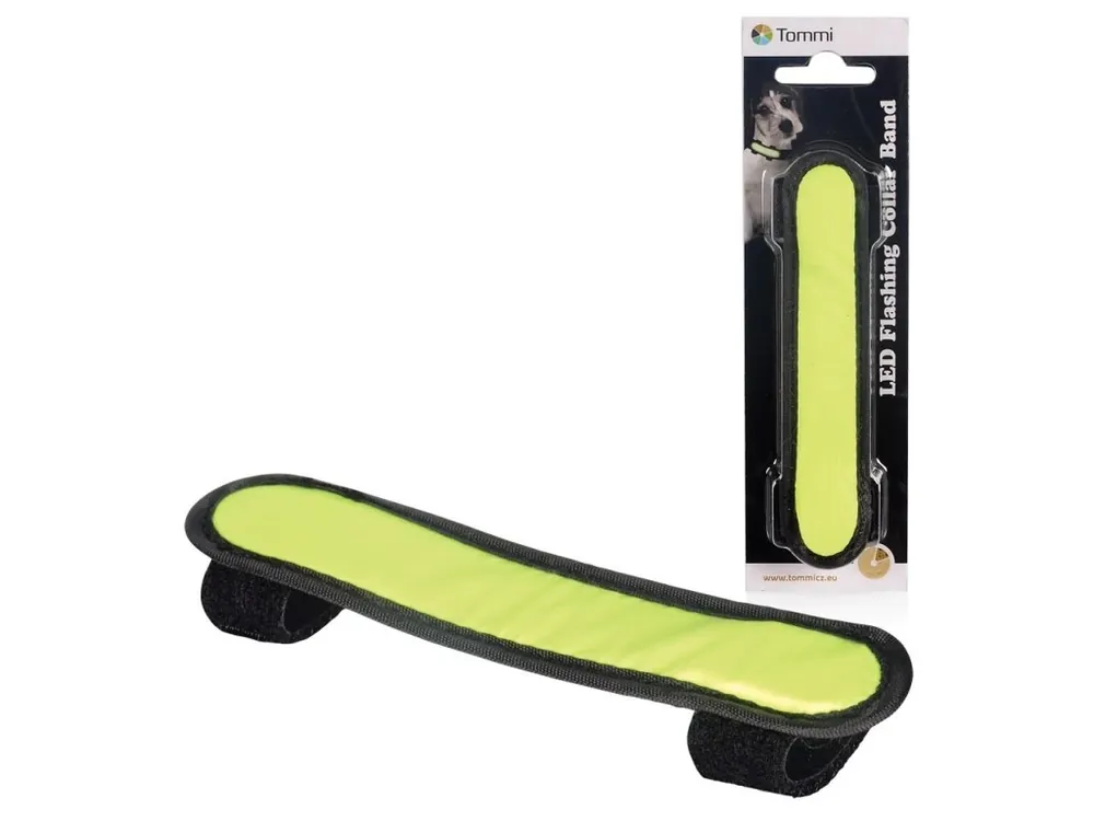 Omezená Nabídka LED pásek na obojek 15cm/ zelený