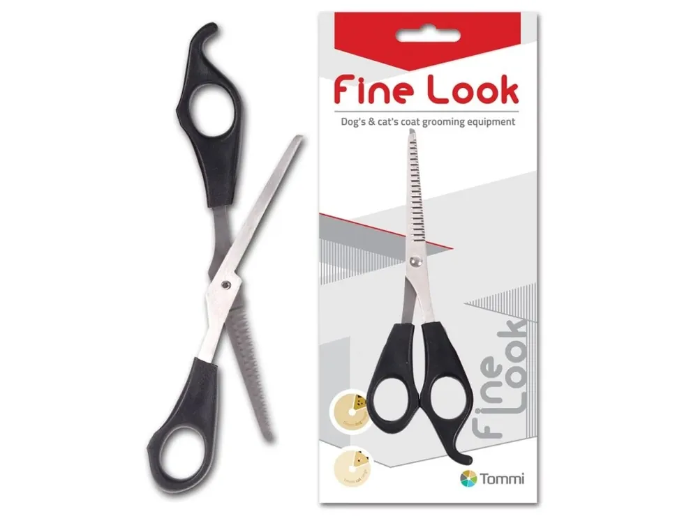 Fine Look - efilační nůžky jednostranné Bezpečná Platba