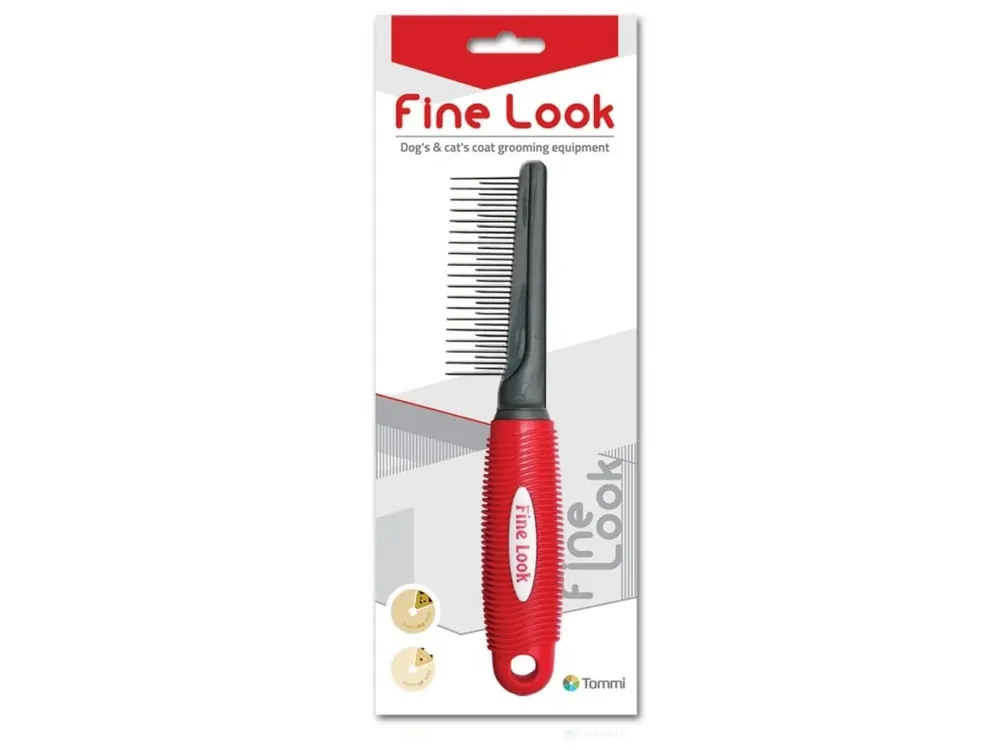 Fine Look red image - hřeben kombinovaný Dokud Zásoby Vydrží