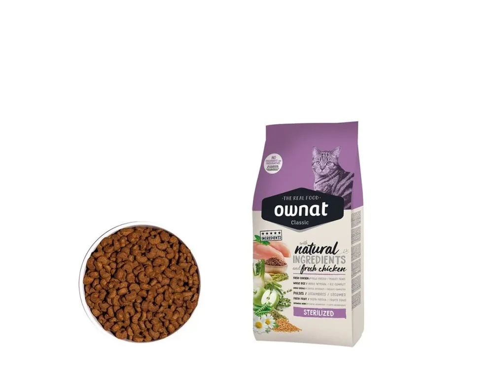 OWNAT CLASSIC CAT Sterilized 400g Akční Nabídka