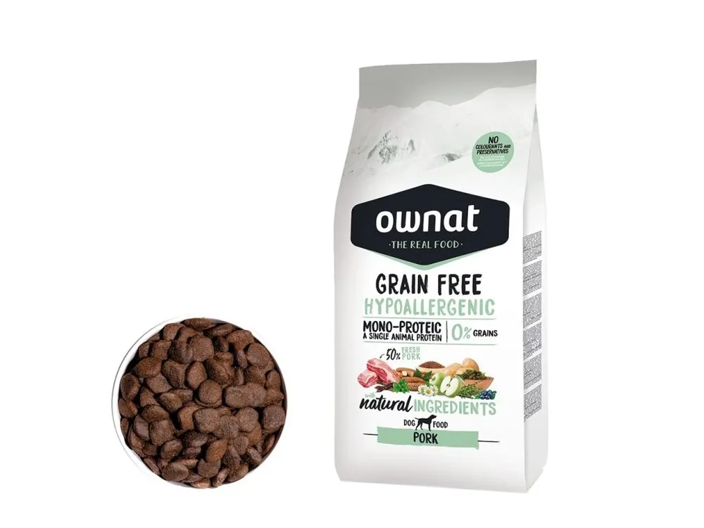 OWNAT GF HYPOALLERGENIC DOG Pork 3kg Nejlepší Volba