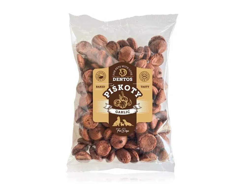 Dentos Piškoty s česnekem, 150g Sleva