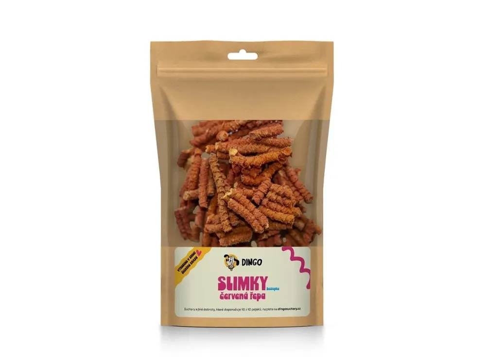 Expresní Doručení DINGO slimky s červenou řepou, 90g