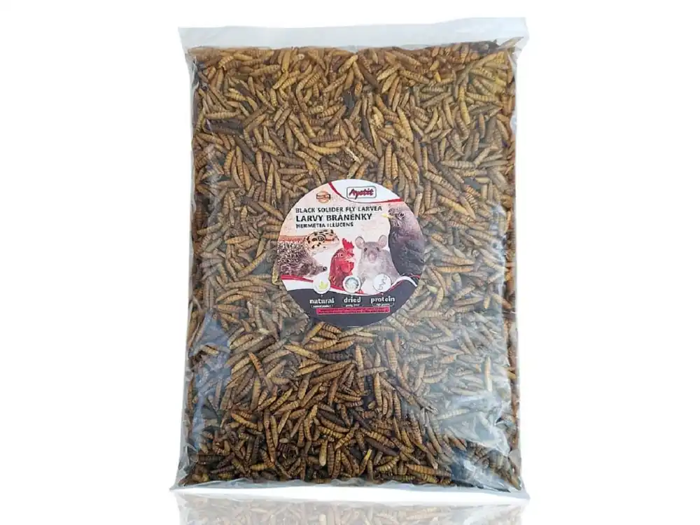 Apetit BLACK SOLDIER FLY LARVEA 500g Přímo Od Výrobce