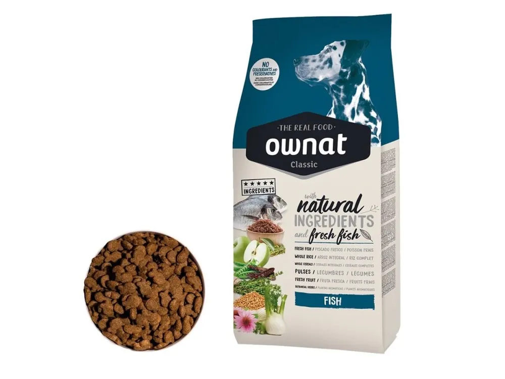 Pouze Dnes OWNAT CLASSIC DOG Fish 12kg