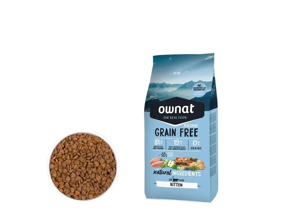 OWNAT GF PRIME CAT Kitten 1kg Originální