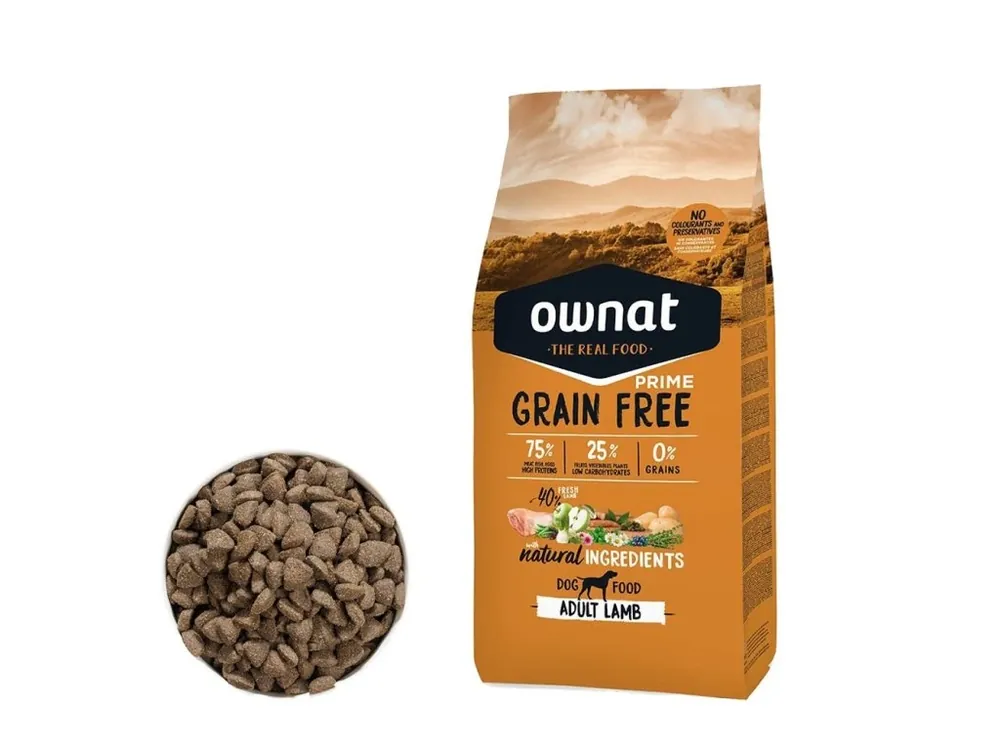 Ihned K Objednání OWNAT GF PRIME DOG Adult Lamb 3kg