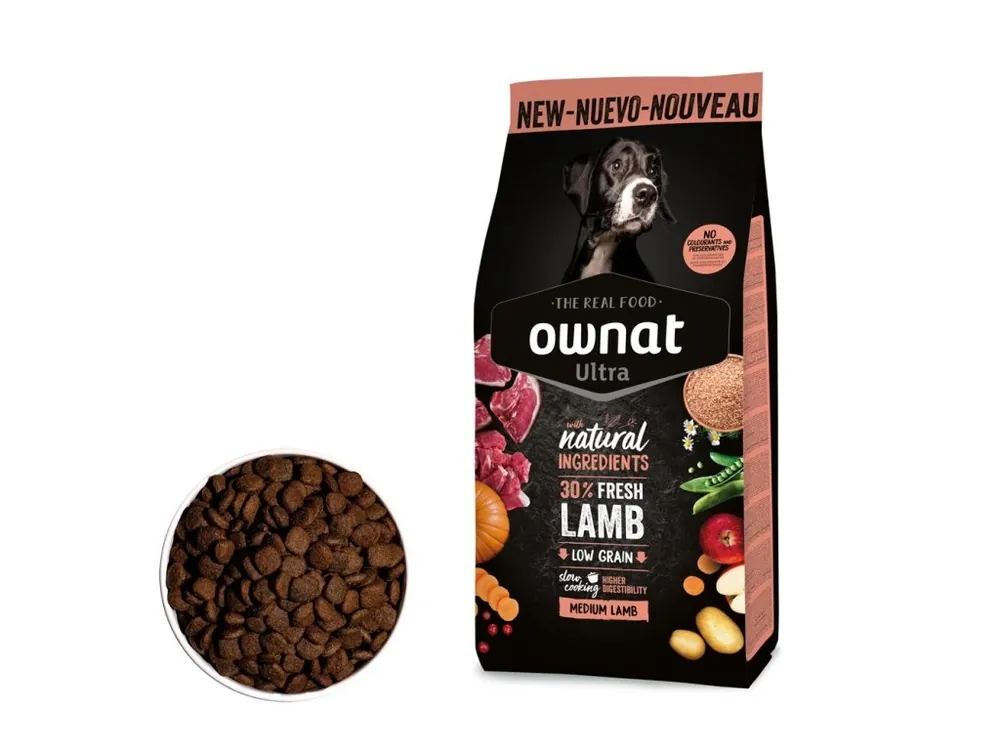 OWNAT ULTRA DOG Medium Lamb 3kg Zlevněný