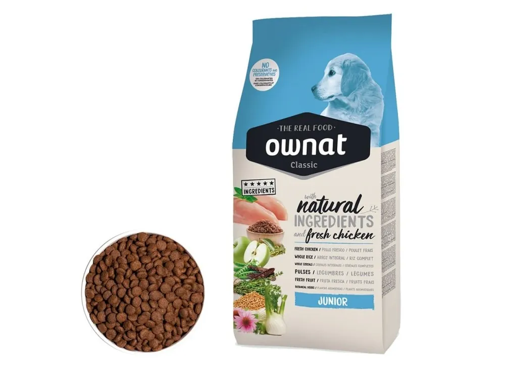 Akce OWNAT CLASSIC DOG Junior 12kg