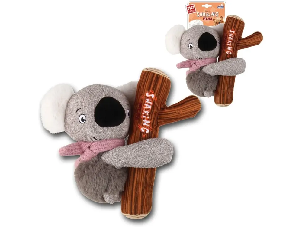 Speciální Cena GiGwi Shaking Fun koala 2v1, pískací