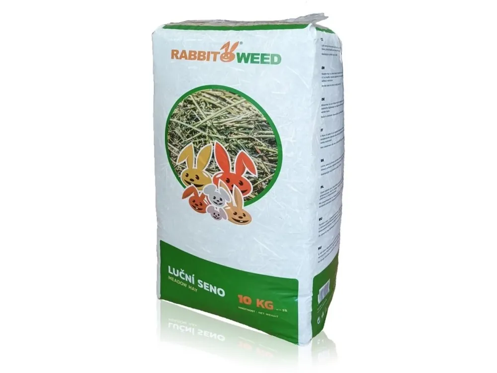 Rabbit Weed seno luční, 10kg Odeslání Ihned