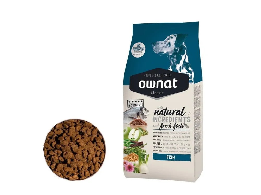 OWNAT CLASSIC DOG Fish 4kg Sleva