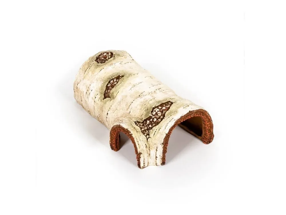 ReptiZoo Skrýš kmen topolu M (19,5x11,5x7,1cm) Dokud Zásoby Vydrží