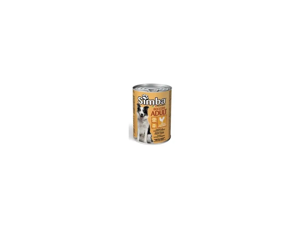 Nízká Cena SIMBA Dog Kuřecí/krůta kousky 415g
