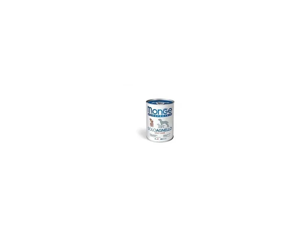 Nejlepší Cena Monge Dog SOLO GRAIN FREE Jehně monoprotein 400g