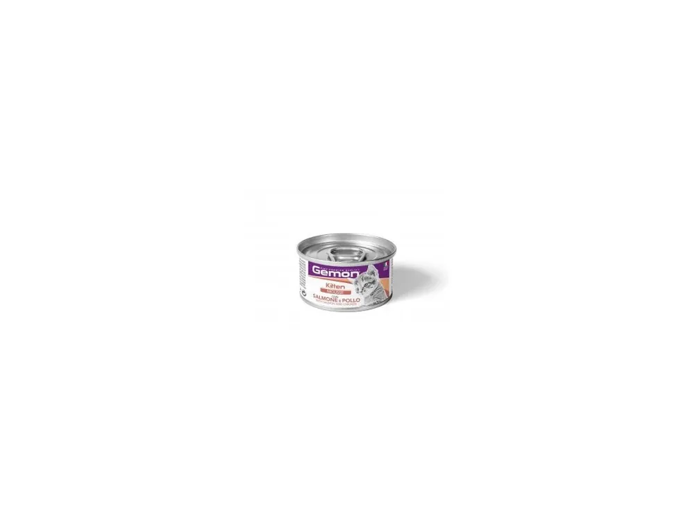 GEMON MOUSSE KITTEN losos/kuře 85g Kup Teď