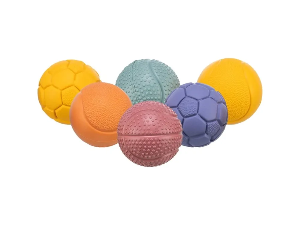 Speciální Cena Míček o 4,5 cm, přírodní guma, design míčové sporty, mix barev