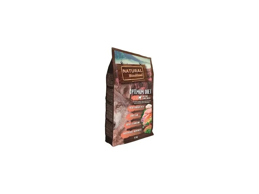 Natural Woodland Optimum Large Breed Diet 10 kg Nová Kolekce