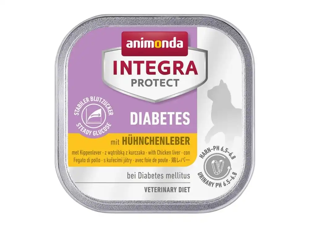 INTEGRA PROTECT Diabet adult s kuřecími játry pro kočky 100 g Tovární Cena