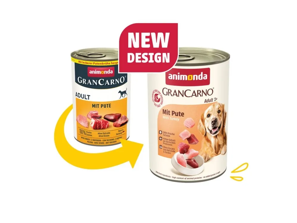 Levný GRANCARNO Adult - s krůtím masem 400 g