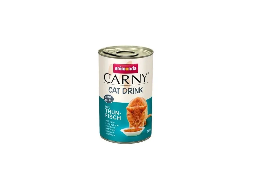 Bezpečná Platba Carny Cat Drink nápoj pro kočky s tuňákem 140 ml