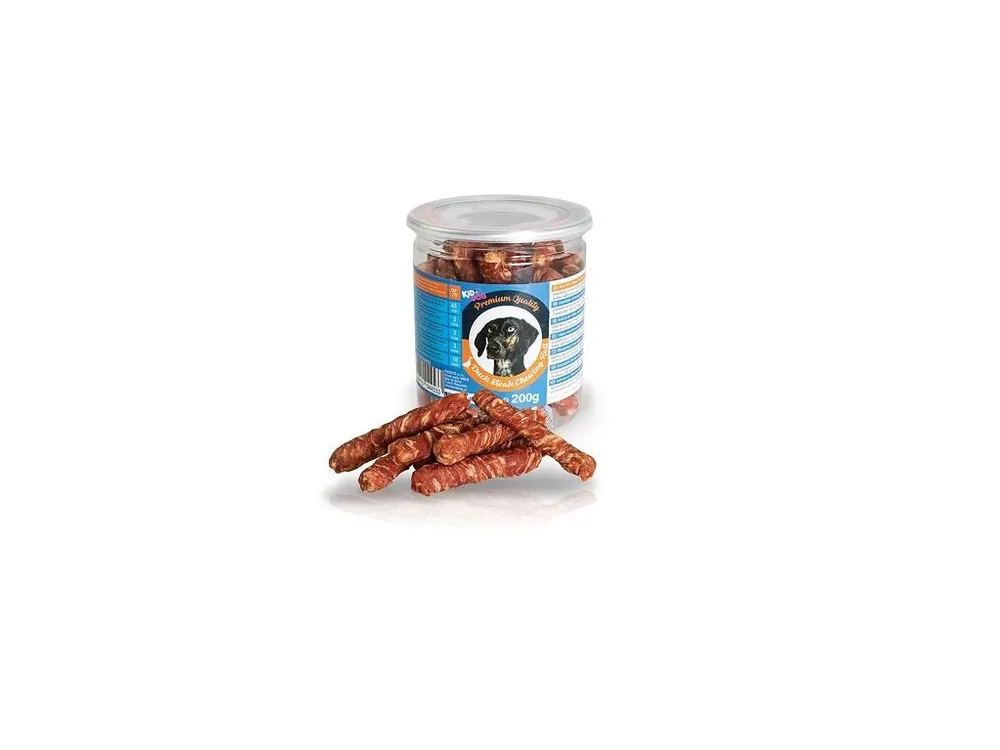 KIDDOG kachní steak na buvolí tyčince - PREMIUM QUALITY 200 g dóza Top Prodej
