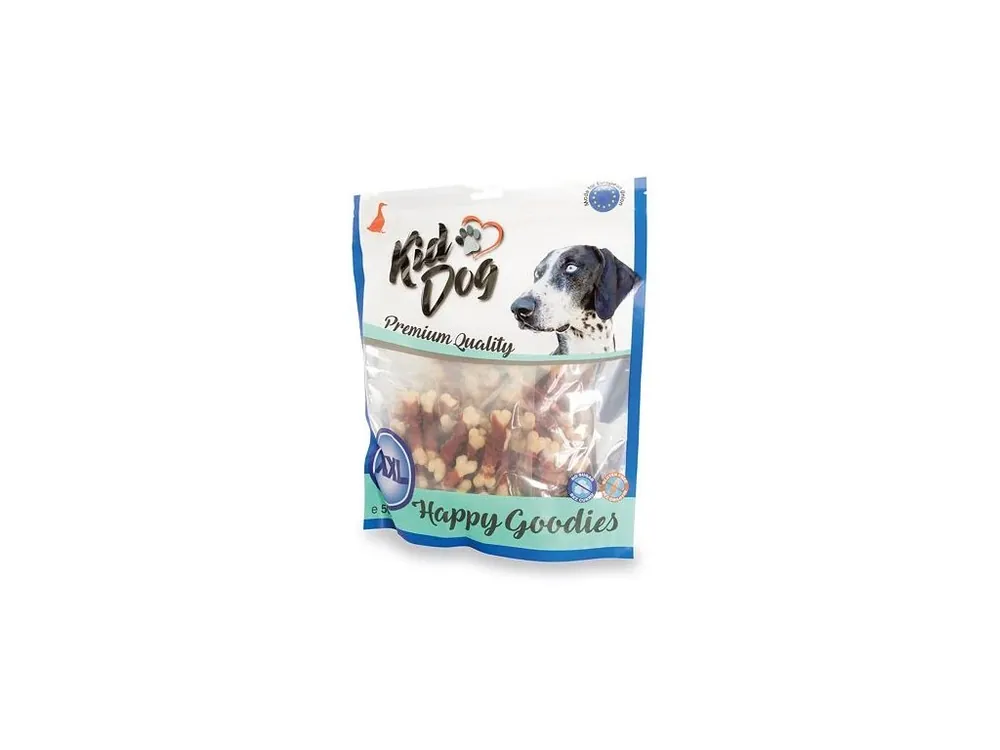 KIDDOG kachní prsa na kalciové kostičce 500 g Nová Kolekce