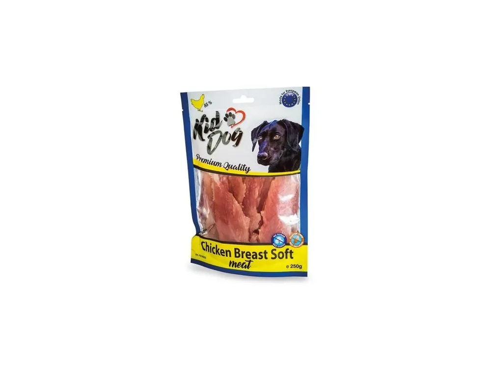 KIDDOG kuřecí prsa, měkké masíčko 250 g Zlevněný