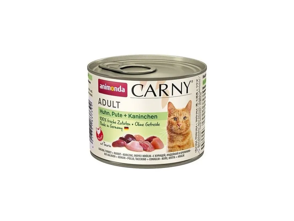 Akce ANIMONDA konzerva CARNY Adult - kuře, krůta+králík 200g